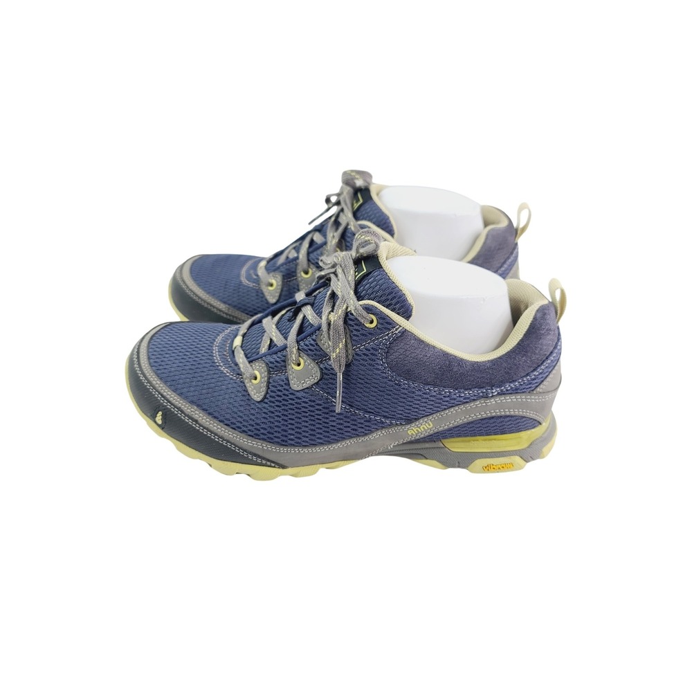 Ahnu Synthetic/Textile Upper Outdoor Hiking Shoes‎ Women Size 9.5 Navy/